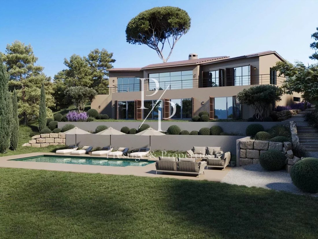 Villa in La Maure-Super Cannes, Vallauris, Frankreich 1 - 18863405