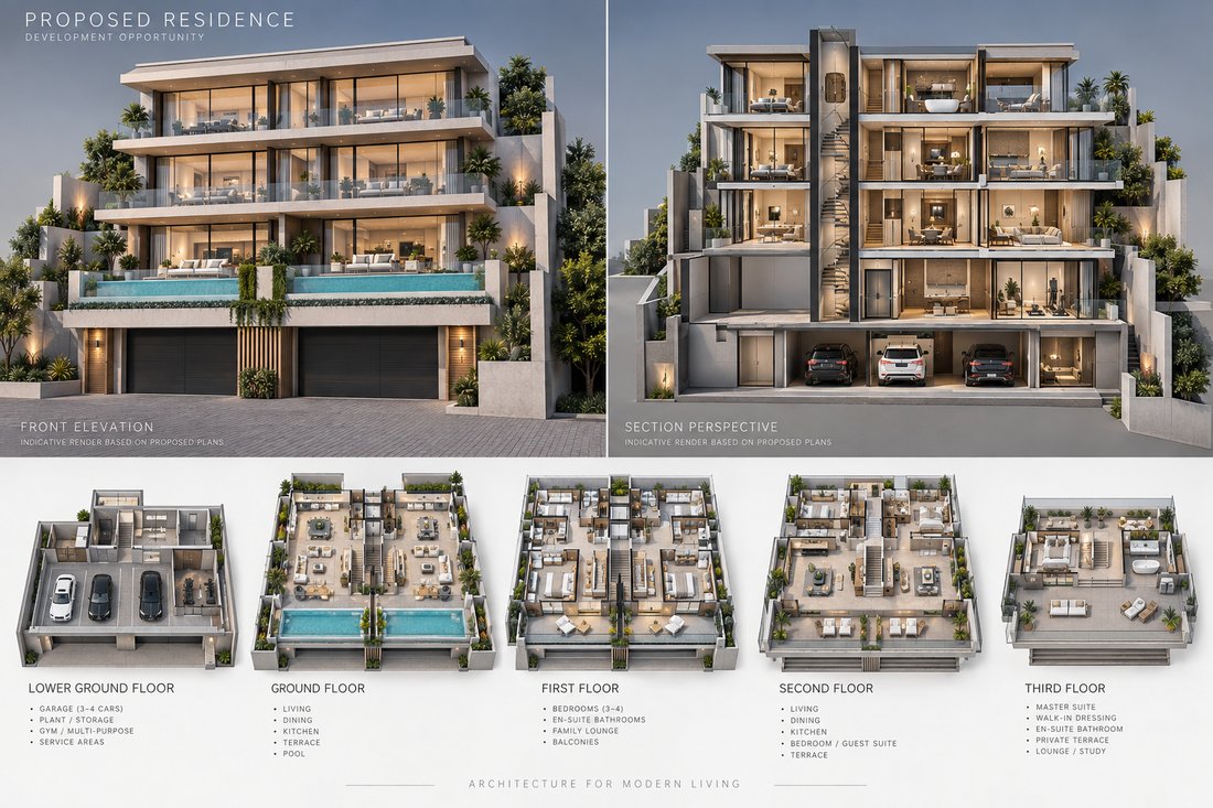 Terreno en Camps Bay, Costa Atlántica, Ciudad del Cabo 1 - 18864463