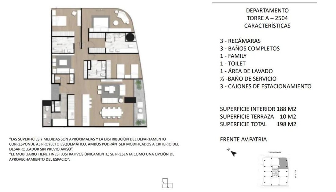 Apartamento en Zapopan, Jalisco, México 4 - 18864146