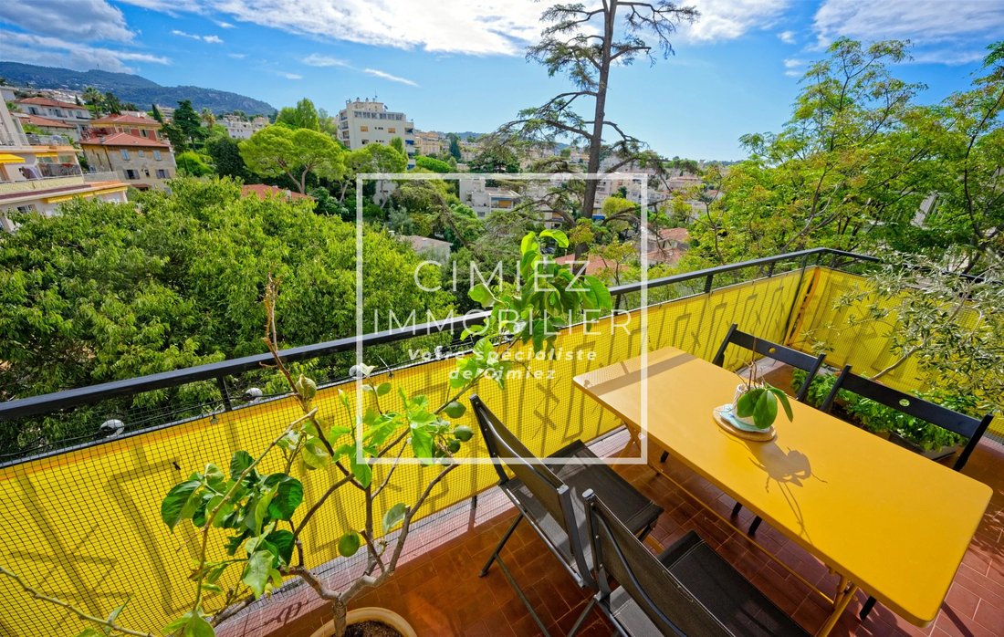 Wohnung in Cimiez, Nizza, Frankreich 4 - 18863341