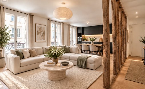 Apartment in Wilson-Rivay, Levallois-Perret, France 1