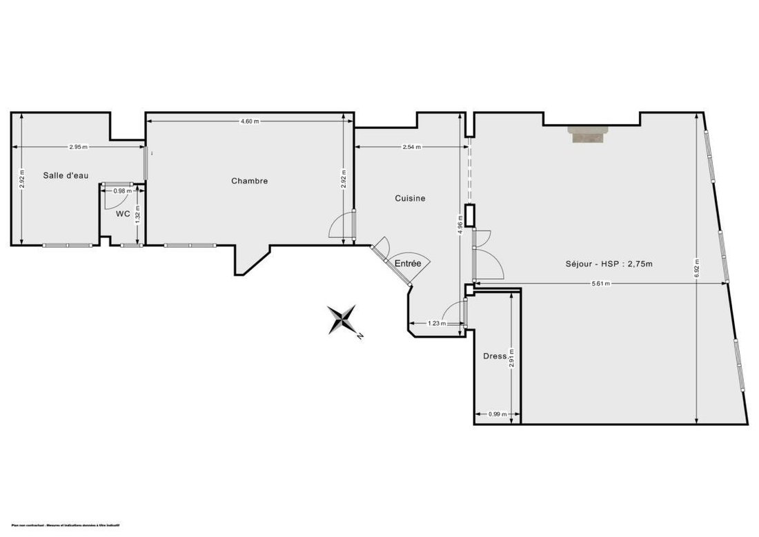 Apartment in Saint Vincent de Paul-Lariboisière, Paris 10e Arrondissement, Paris 4 - 18865729