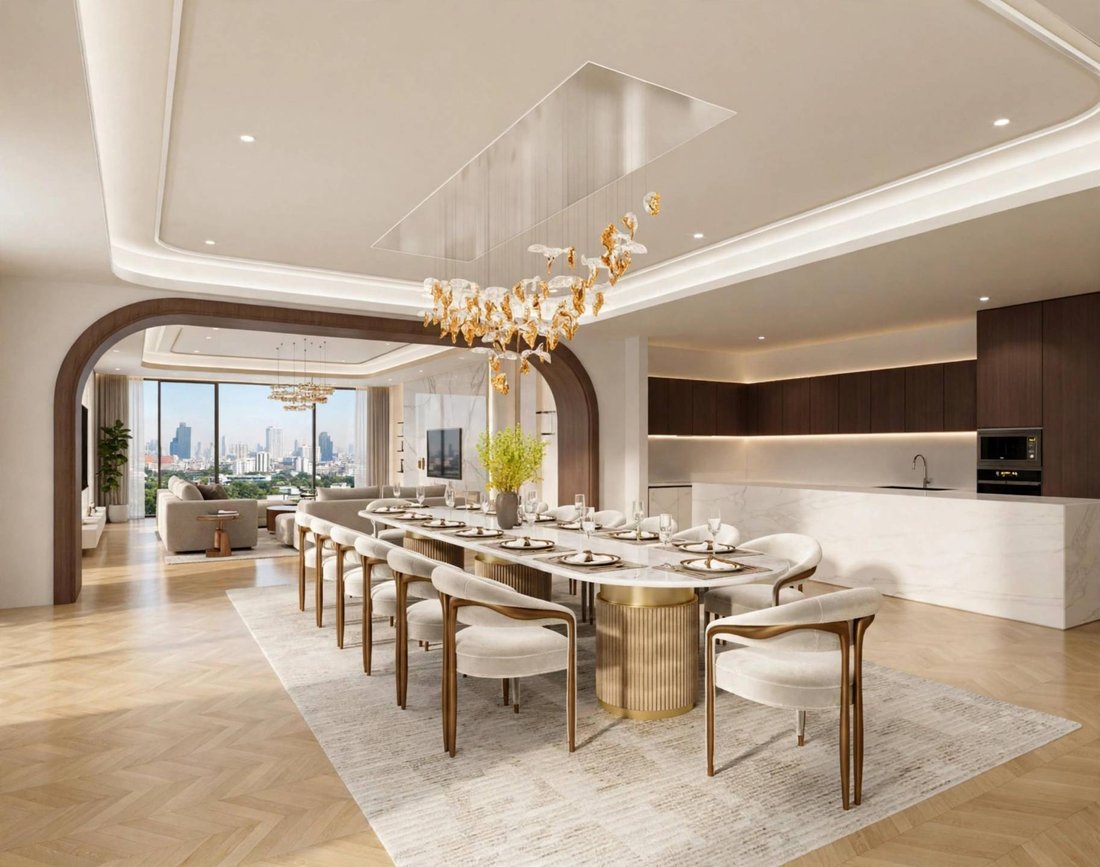 Penthouse in Bangkok, Krung Thep Maha Nakhon, Thailand 2 - 18869268