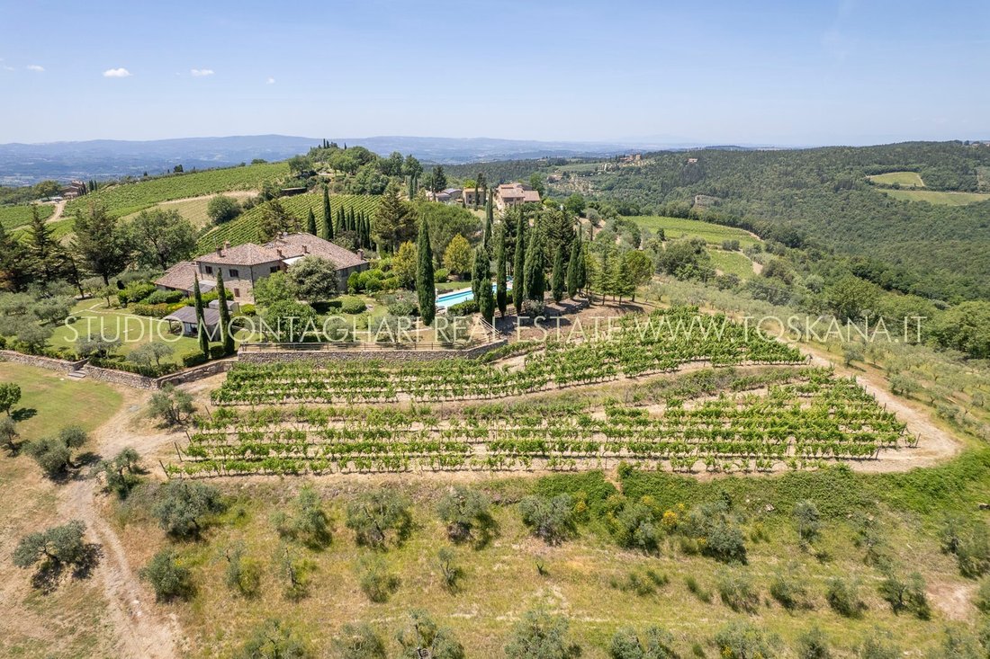 Farm Ranch in Castellina in Chianti, Tuscany, Italy 4 - 17548205