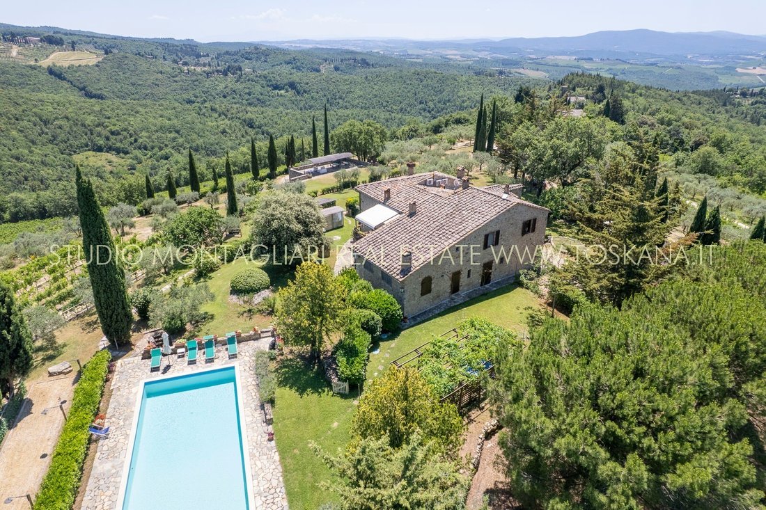 Farm Ranch in Castellina in Chianti, Tuscany, Italy 3 - 17548205