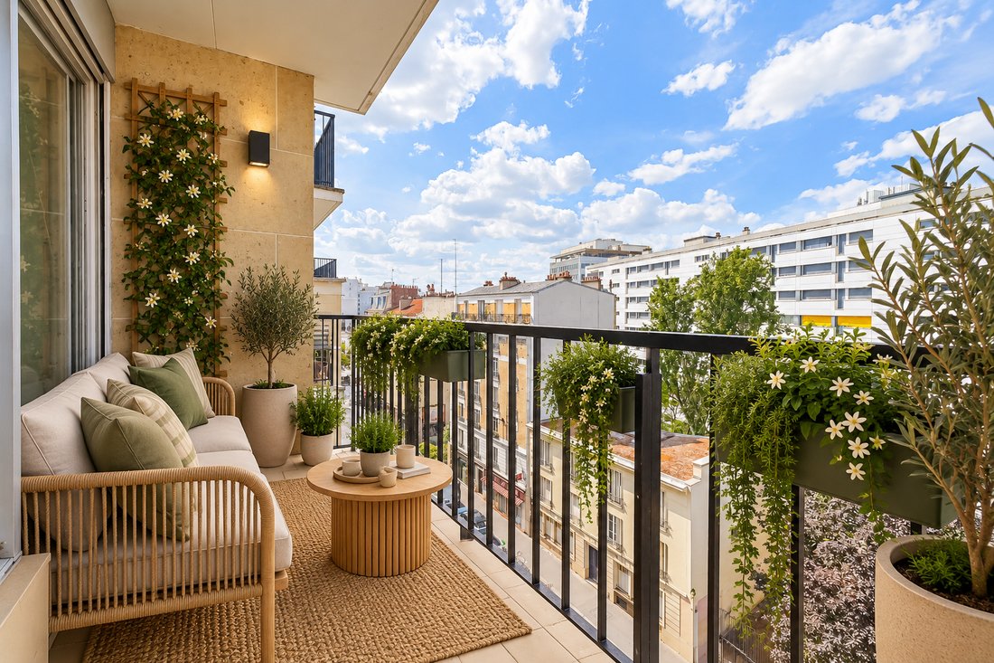 Wohnung in Nationale-Deux Moulins, Paris 13e Arrondissement, Paris 4 - 18747570