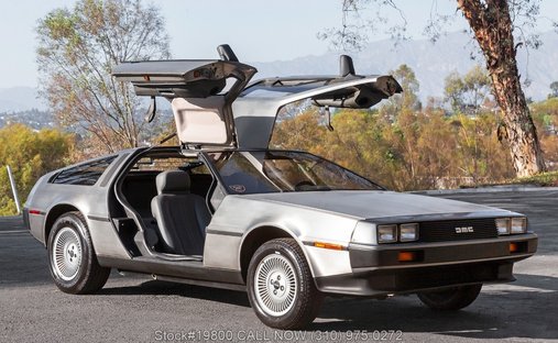 DeLorean DMC-12 in Los angeles, ca 1