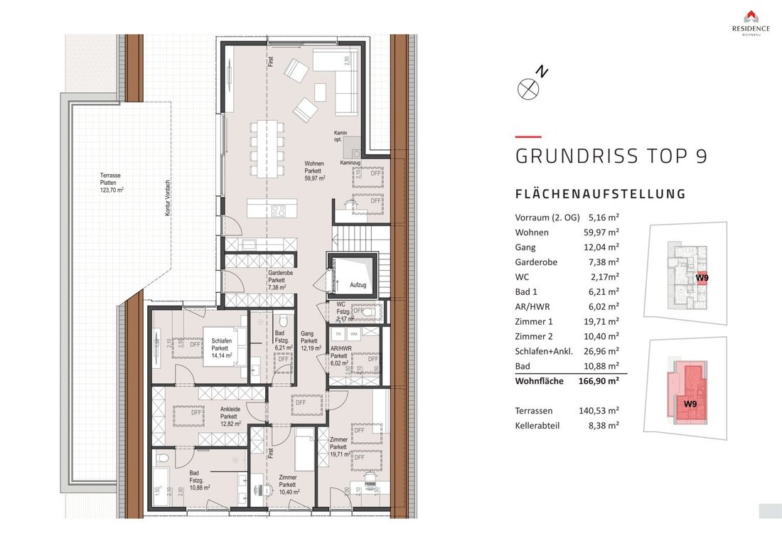 Penthouse en Salzburgo, Salsburgo, Austria 5 - 17219279