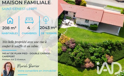 Haus in Saint-Genest-Lerpt, Auvergne-Rhone-Alpen, Frankreich 1