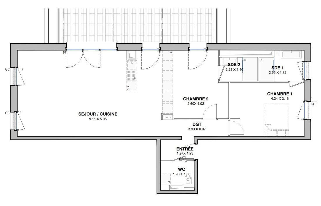 Apartment in Port Marianne, Montpellier, France 4 - 18871996
