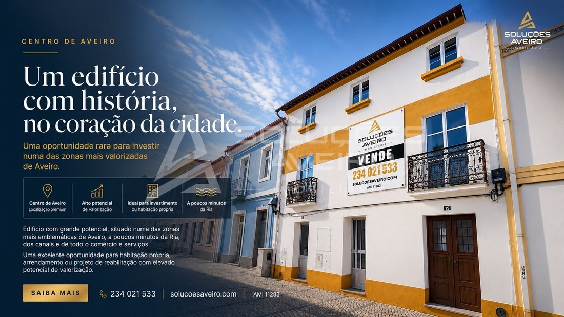 Wohnung in Gloria und Vera Cruz, Aveiro, Portugal 1 - 18466993