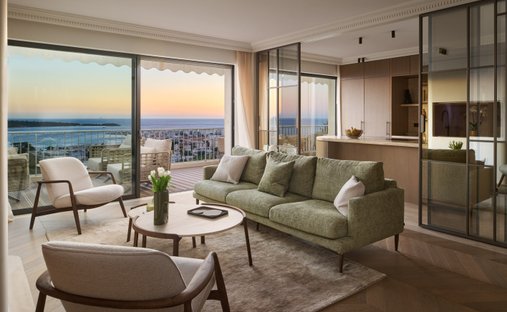 Appartamento a Saint Nicolas, Cannes, Francia 1