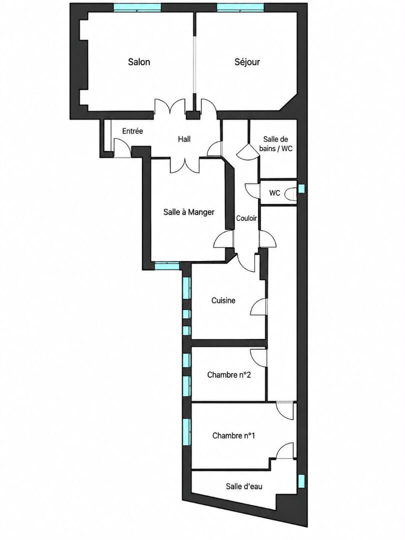 Apartment in La Fourche-Guy Môquet, Paris 17e Arrondissement, Paris 5 - 18870107