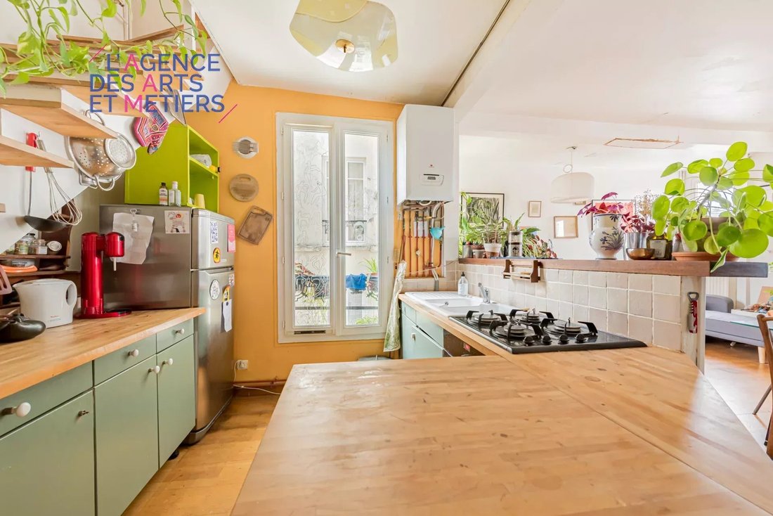 Appartement à Belleville-Saint Maur, Paris 11e Arrondissement, Paris 5 - 18874969