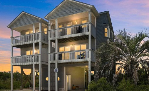 Townhouse en North Topsail Beach, Carolina del Norte, Estados Unidos 1