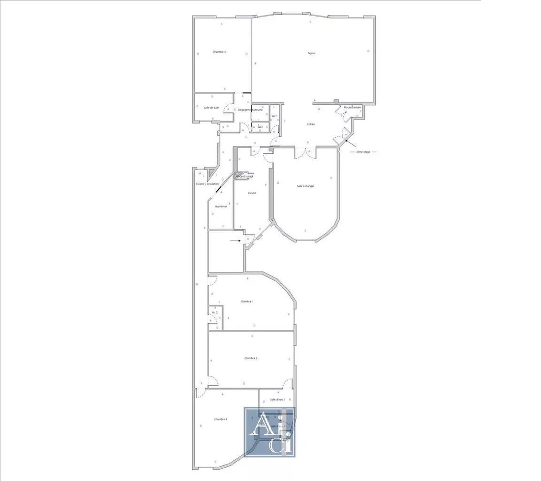 Apartment in Porte Dauphine, Paris 16e Arrondissement, Paris 4 - 18872413