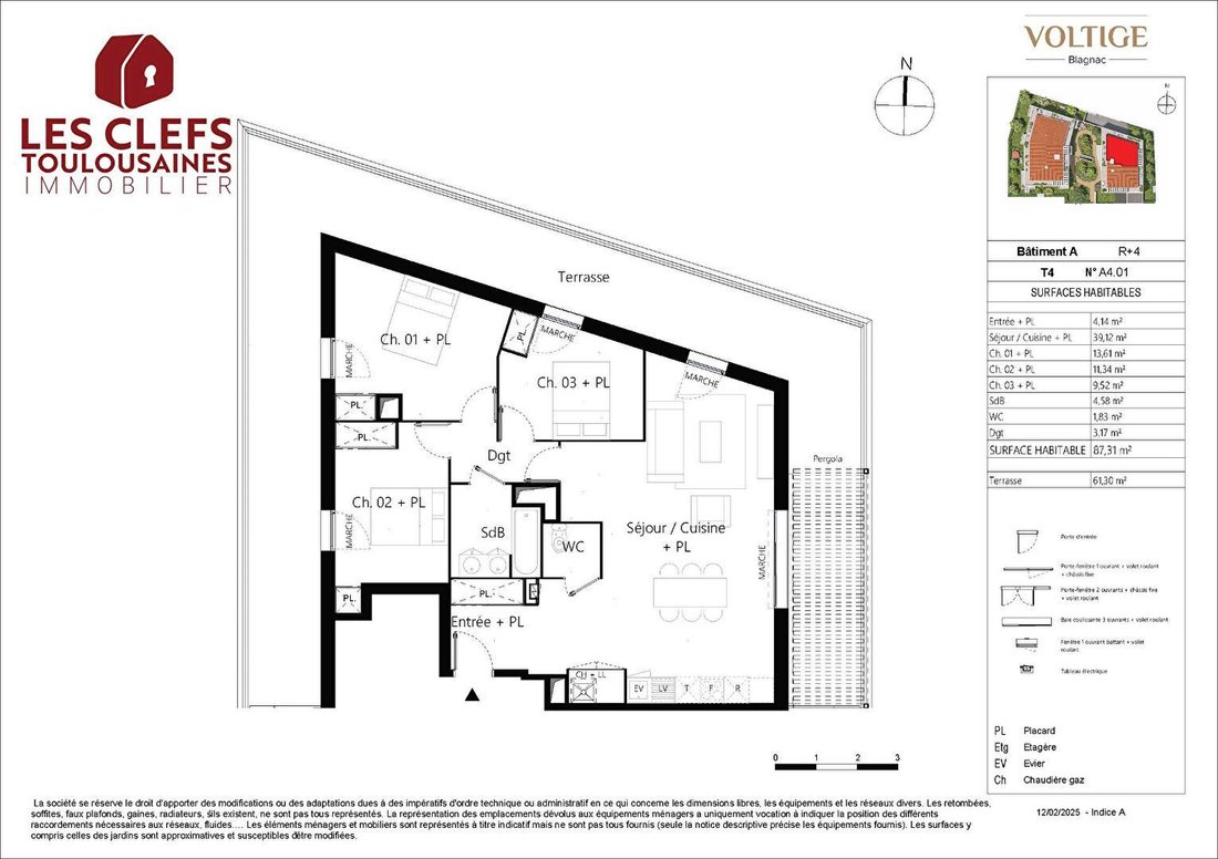 Apartment in Grand Noble, Blagnac, France 5 - 18872312