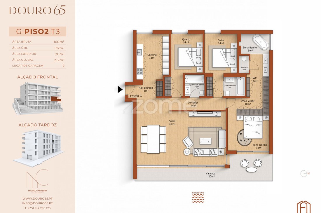 Apartment in Oliveira do Douro, Porto District, Portugal 3 - 18875181