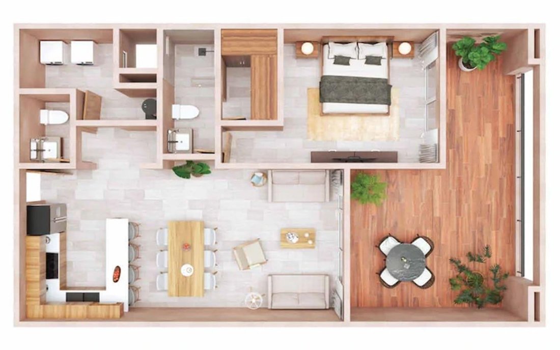 Apartment in Cancún, Quintana Roo, Mexico 2 - 18872284