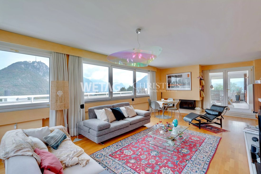 Penthouse in Lugano, Ticino, Switzerland 3 - 13664826