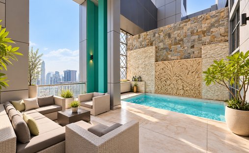 Penthouse en Al Wasl, Doubaï, Émirats arabes unis 1