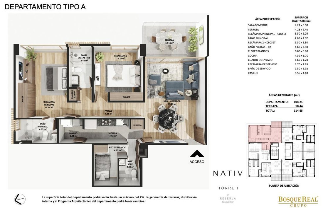 Apartment in Naucalpan de Juárez, State of Mexico, Mexico 5 - 18876013