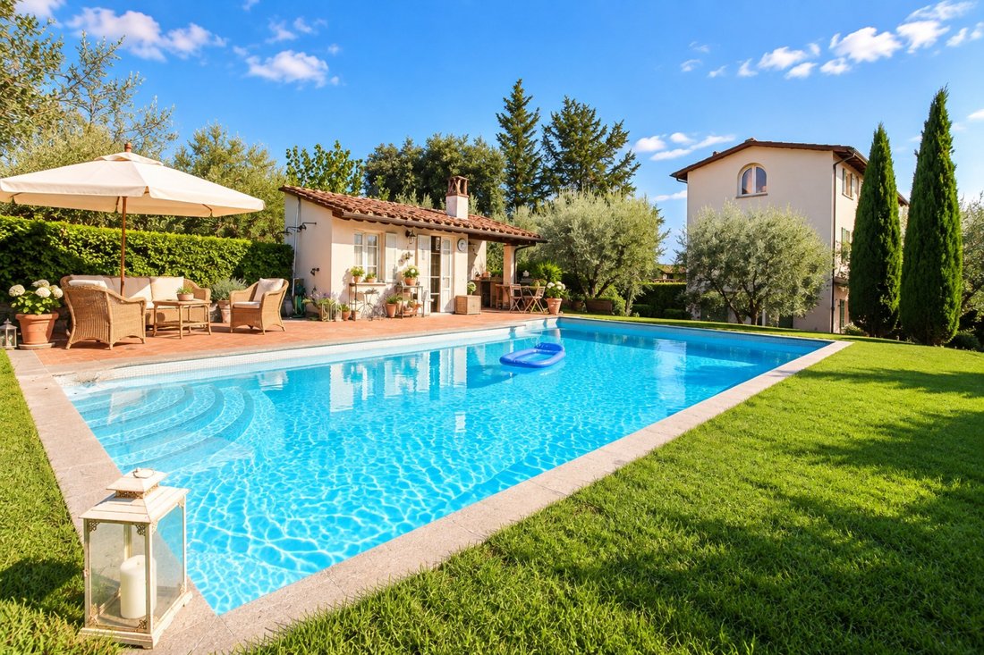 Villa in Heilige Maria del Giudice - San Lorenzo a Vaccoli, Lucca, Toskana 1 - 18876943