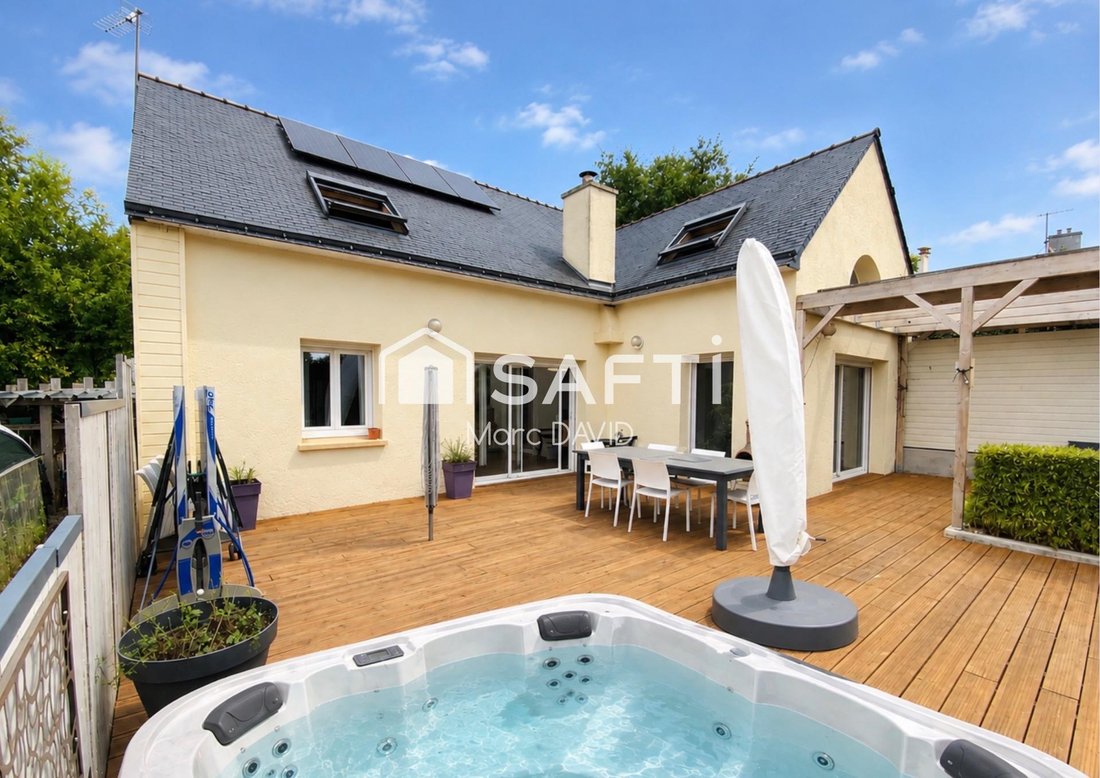 Haus in Locoal-Mendon, Bretagne, Frankreich 1 - 18878465