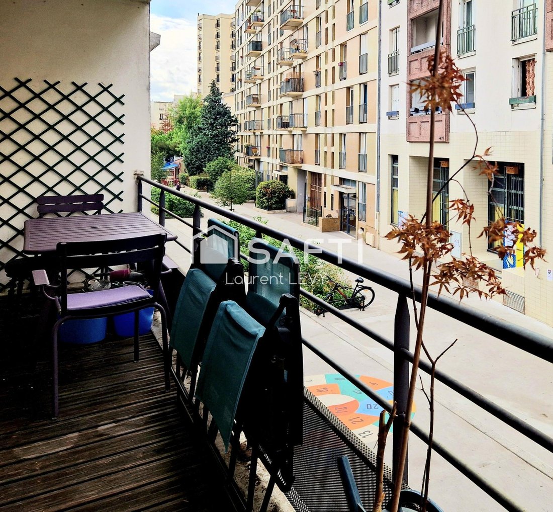 Appartement à Gambetta, Paris 20e Arrondissement, Paris 4 - 18878553