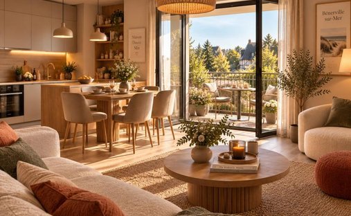Apartamento en Benerville-sur-Mer, Normandía, Francia 1