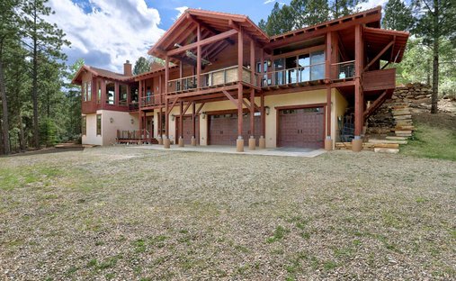 Casa a Angel Fire, Nuovo Messico, Stati Uniti 1
