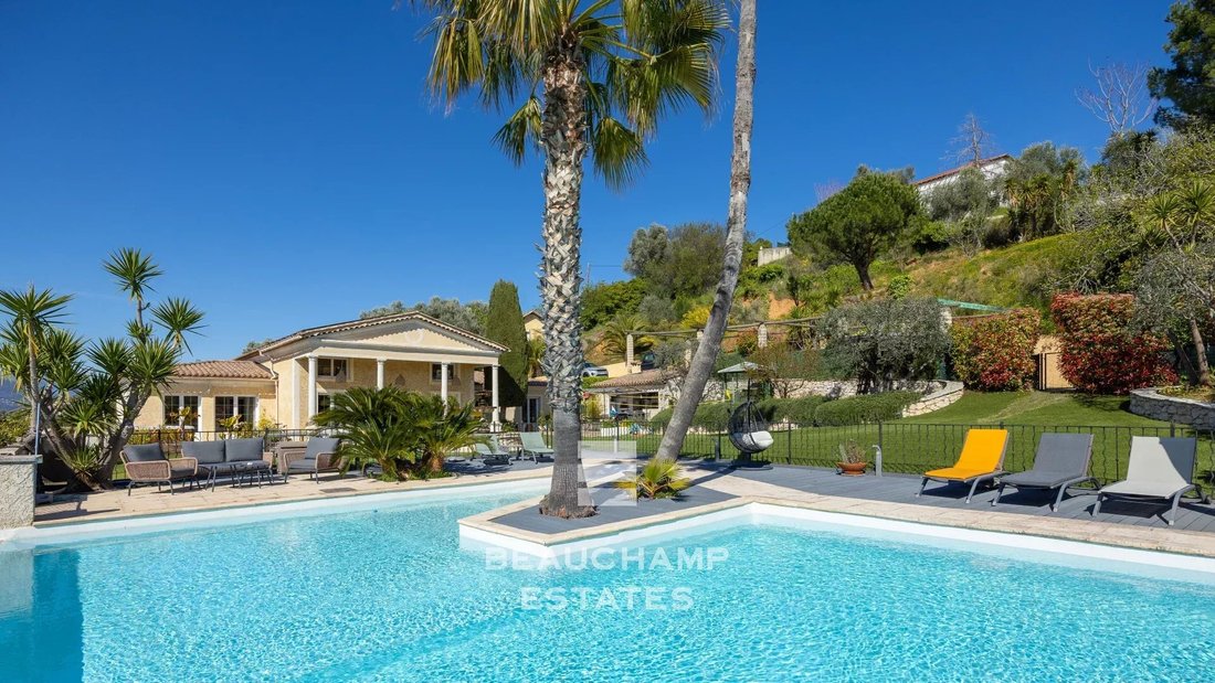 Villa en Niza, Provenza-Alpes-Costa Azul, Francia 2 - 17628323