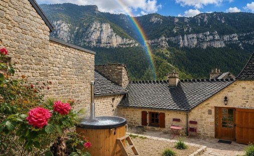 Country House in Ispagnac, Occitania, France 1