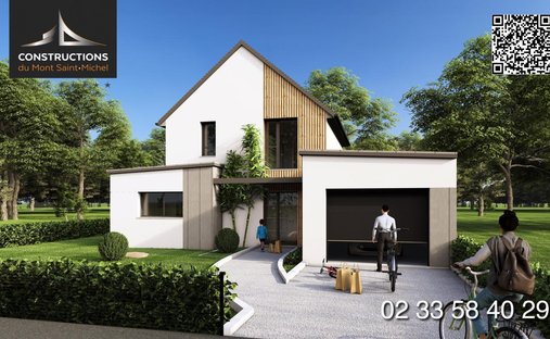 House in Carolles, Normandy, France 1