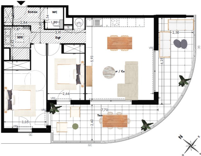 Appartement à Le Mas Port Fréjus, Fréjus, France 2 - 18882722