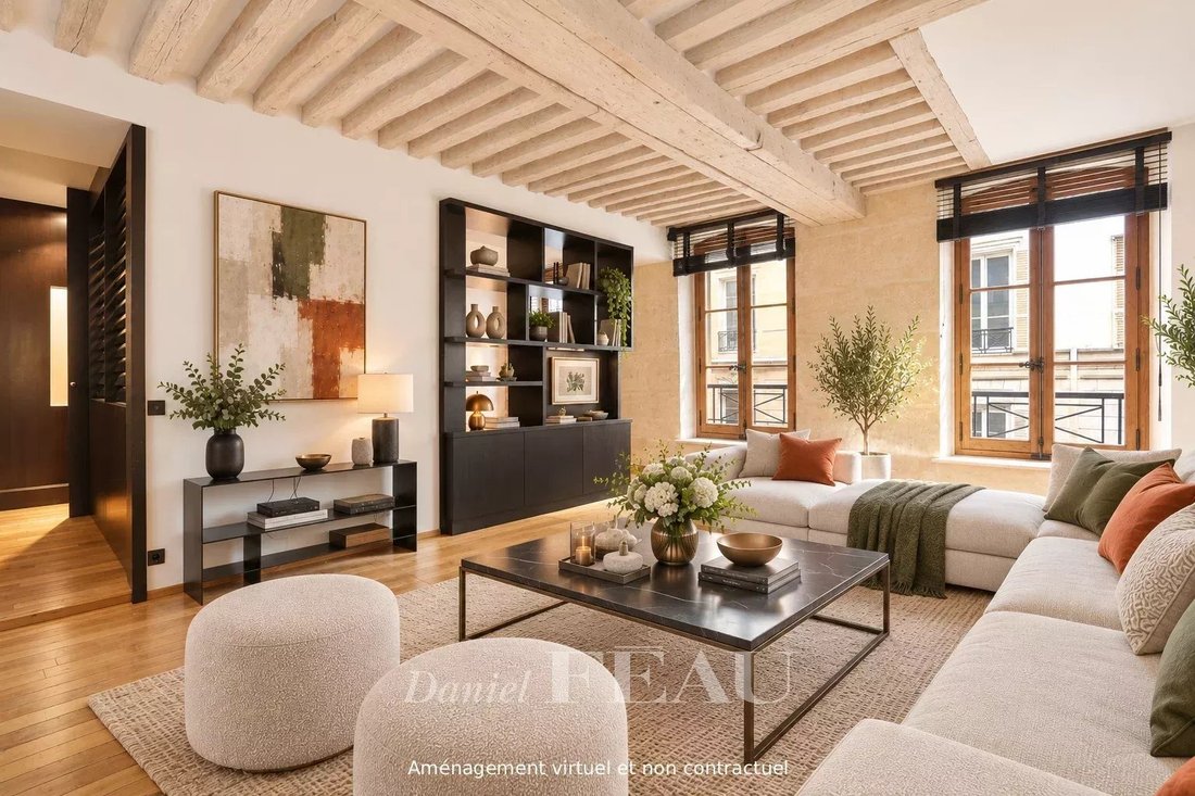 Apartment in Saint Thomas d'Aquin, Paris 7e Arrondissement, Paris 2 - 17544491