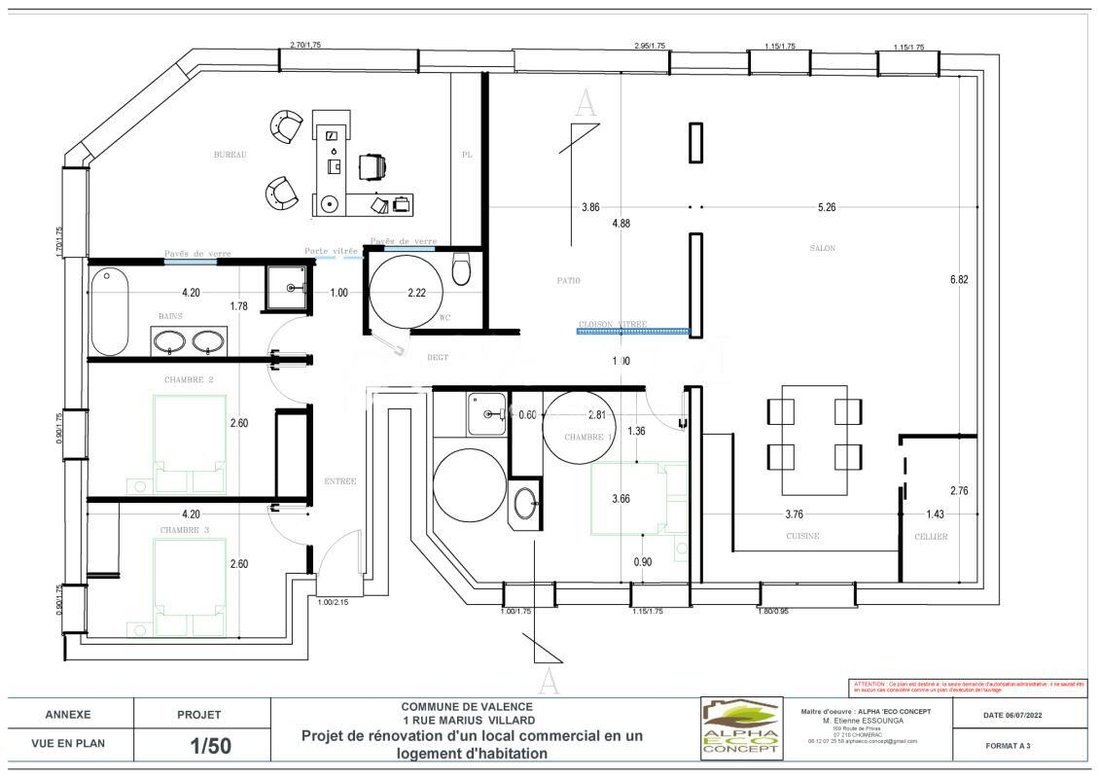 Wohnung in Grand Charran-Faventines, Valence, Frankreich 2 - 18885976