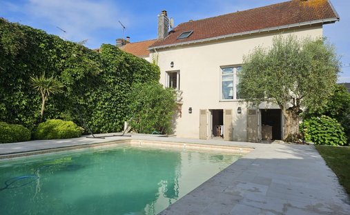 Haus in Befreiung, Cholet, Frankreich 1