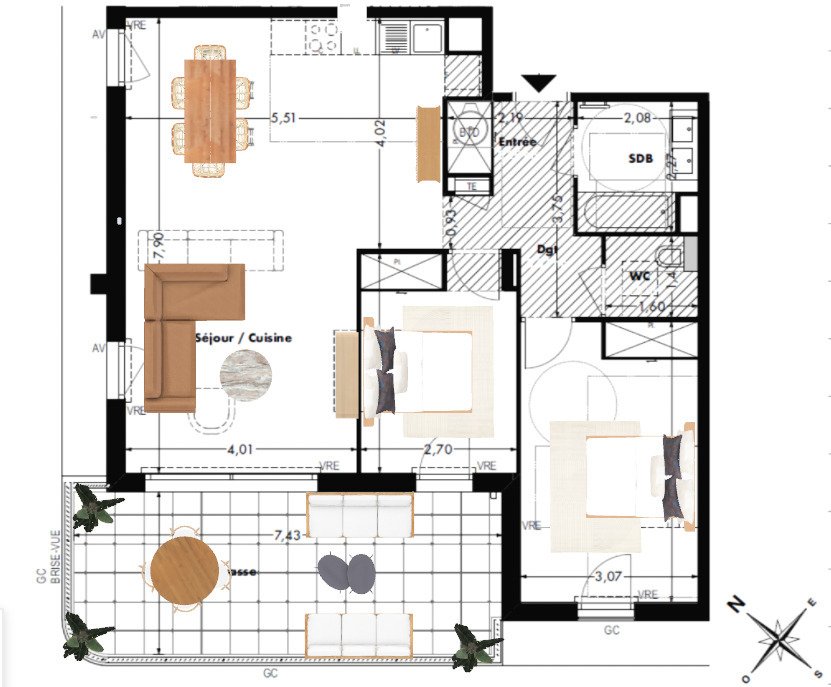 Appartement à Le Mas Port Fréjus, Fréjus, France 2 - 18882674