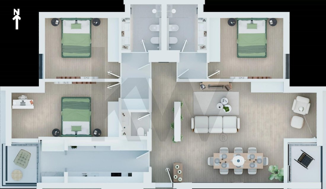 Appartamento a Marvila, Lisbona, Portogallo 1 - 18889742