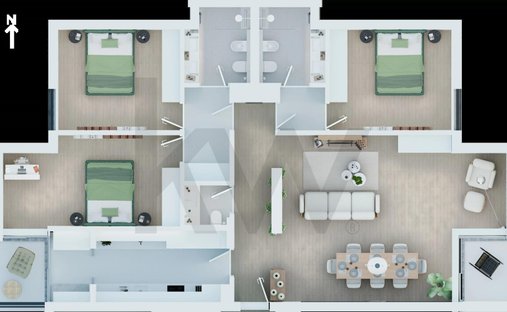 Appartement à Marvila, Lisbonne, Portugal 1
