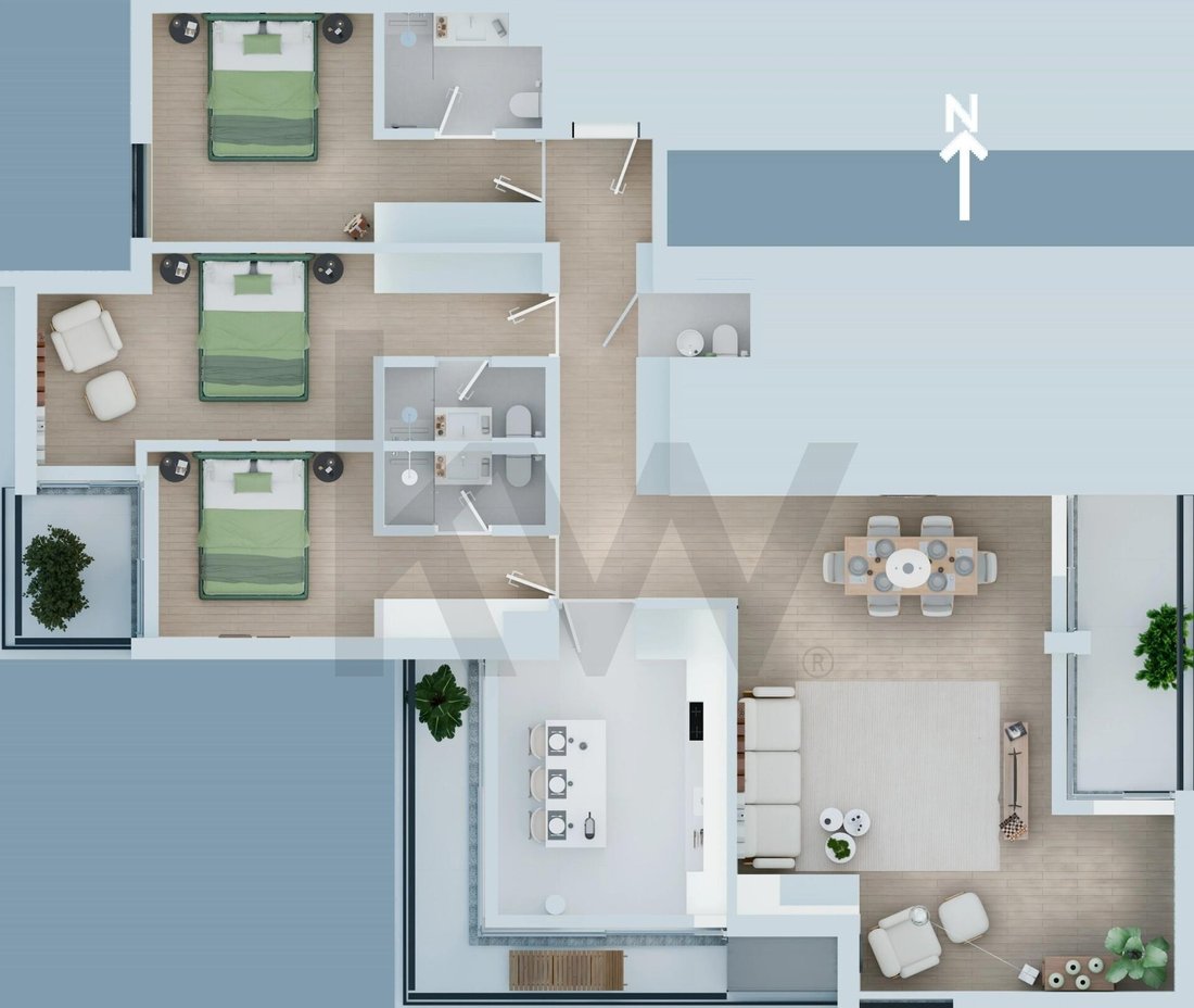 Wohnung in Marvila, Lissabon, Portugal 1 - 18889677