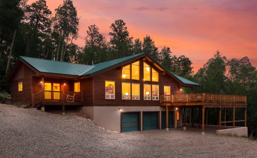 Maison à Red River, Nouveau-Mexique, États-Unis 1
