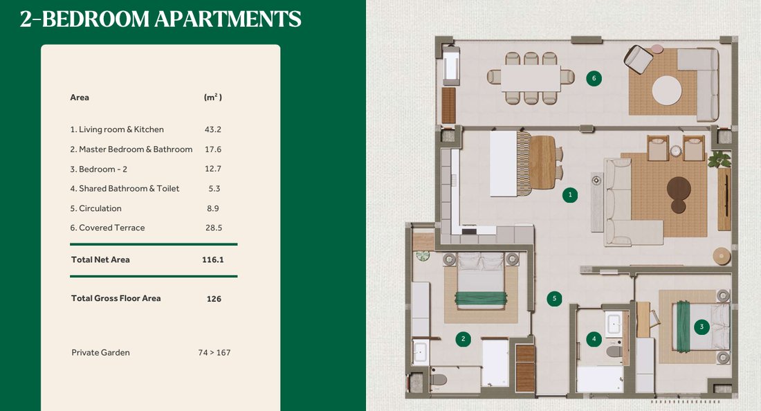 Wohnung in Cap Malheureux, Riviere du Rempart, Mauritius 5 - 18886889