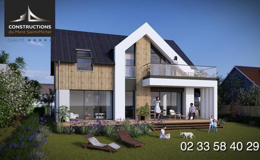 House in Granville, Normandy, France 1