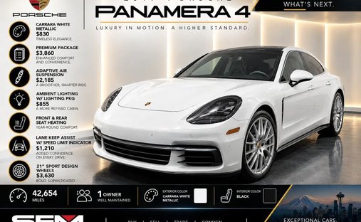 2017 Porsche Panamera 4 Sedan 4D in Lynnwood, WA, United States 1
