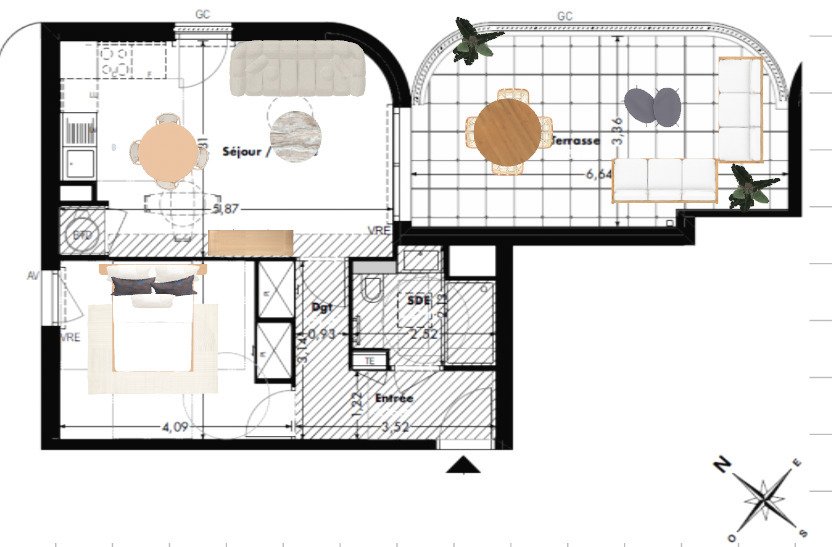 Apartamento en Le Mas Port Fréjus, Fréjus, Francia 4 - 18882617