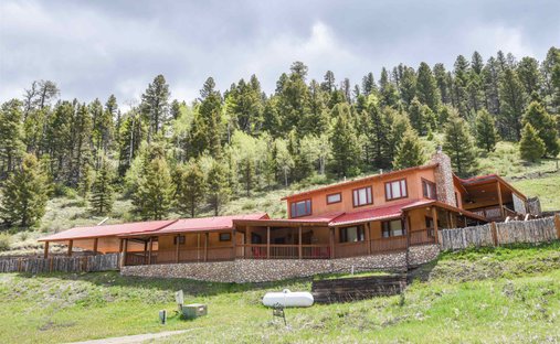 Casa a Red River, Nuovo Messico, Stati Uniti 1