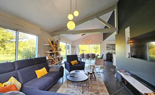 Haus in Befreiung, Cholet, Frankreich 1
