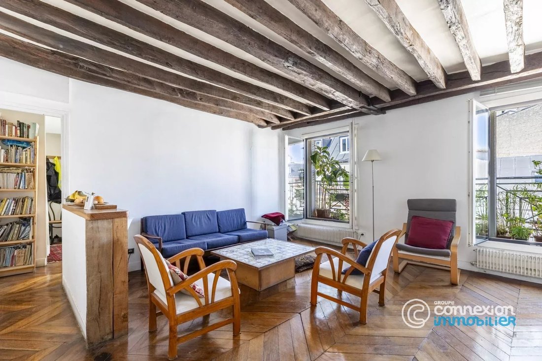 Apartment in Saint Vincent de Paul-Lariboisière, Paris 10e Arrondissement, Paris 3 - 18891231